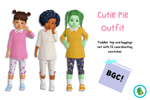 Cutie Pie Toddler Outfit